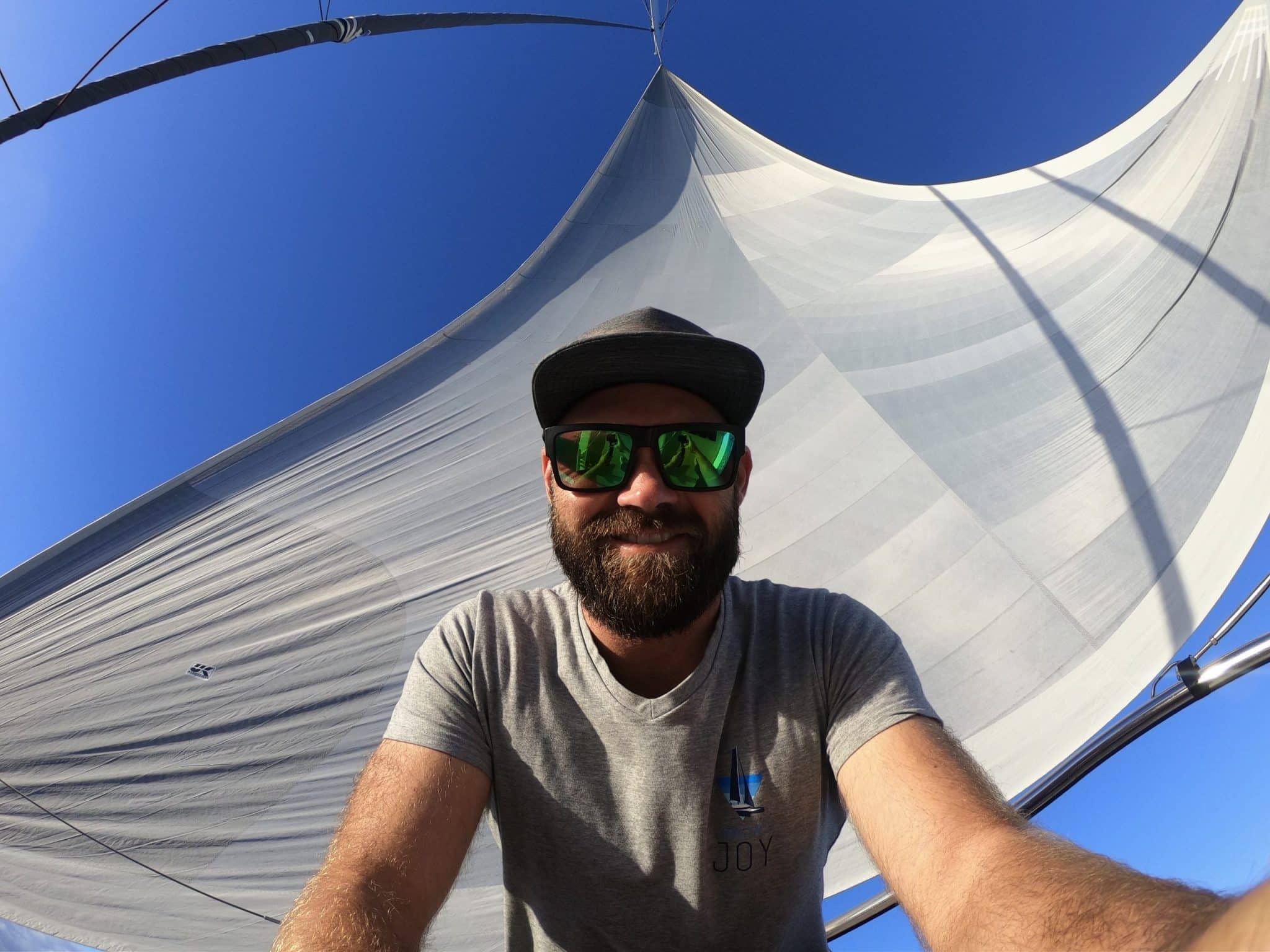 CJ Coetzee onboard JOY