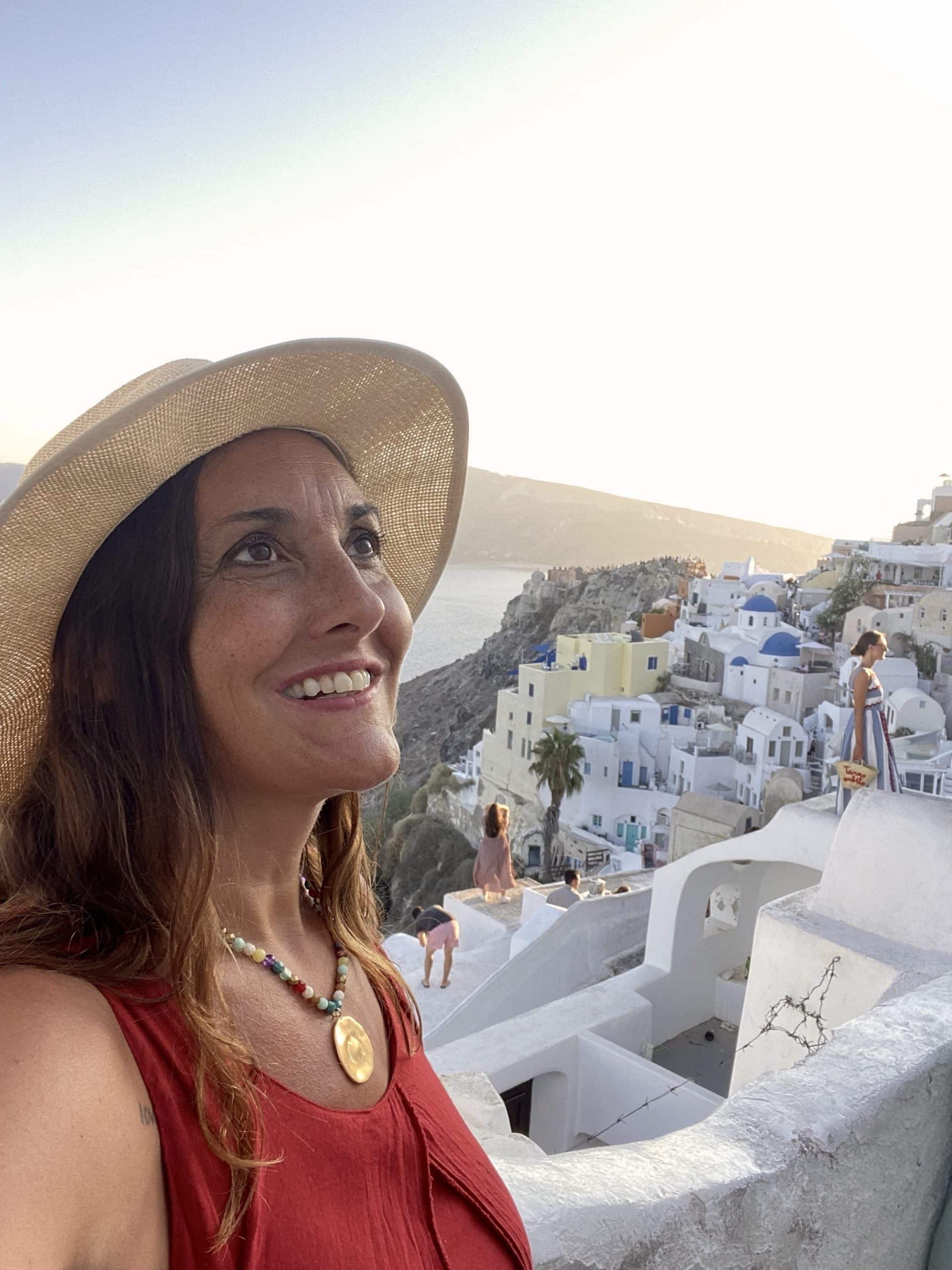 Yacht Charter Broker Melissa Rondeau in Santorini