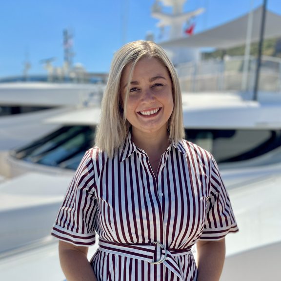 Marcelle Hailwax, yacht charter broker with DMA Yachting