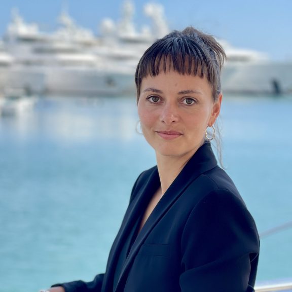Klara Braga Jakobsen, marketing assistant with DMA Yachting...