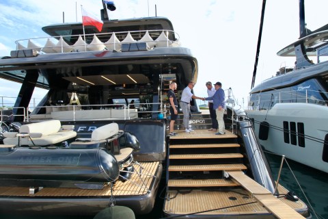 Klara Jakobsen's photo from the onboard visit