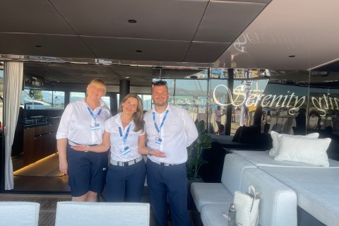 Klara Jakobsen's photo from the onboard visit