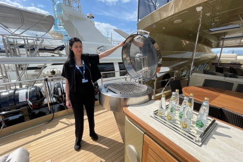Klara Jakobsen's photo from the onboard visit