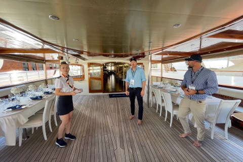 Klara Jakobsen's photo from the onboard visit