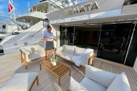 Klara Jakobsen's photo from the onboard visit