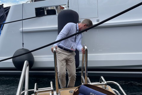 Klara Jakobsen's photo from the onboard visit