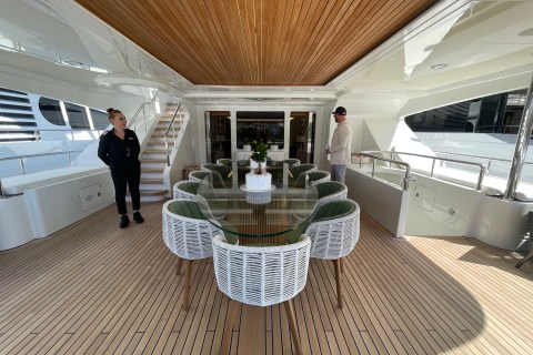Klara Jakobsen's photo from the onboard visit