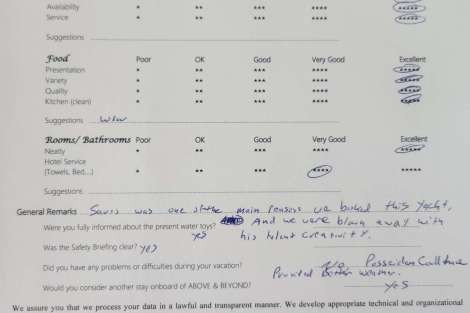 Review img # 81 of the yacht ABOVE & BEYOND