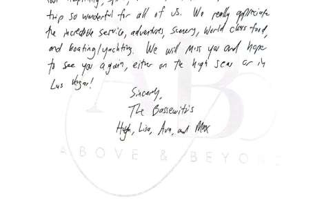 Review img # 70 of the yacht ABOVE & BEYOND