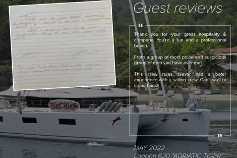 Review img # 7 of the yacht ADRIATIC TIGER (Lagoon 620)