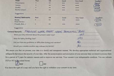 Review img # 29 of the yacht ALOIA  80