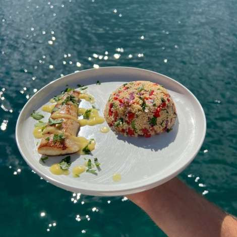 Food onboard ANDIAMO # 10