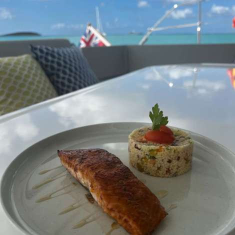 Food onboard ANDIAMO # 8