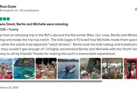 Review img # 20 of the yacht Bavarian Bliss