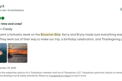 Review img # 15 of the yacht Bavarian Bliss
