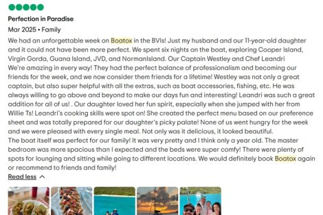 Review img # 35 of the yacht Boatox