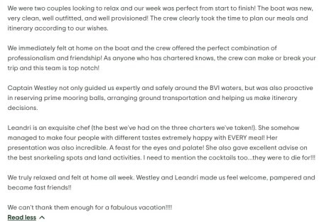 Review img # 30 of the yacht Boatox