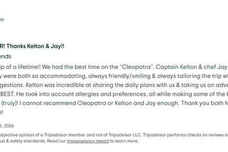 Review img # 8 of the yacht Cleopatra