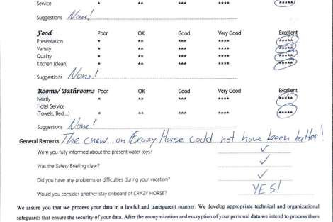 Review img # 23 of the yacht CRAZY HORSE