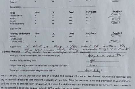 Review img # 131 of the yacht ELLY