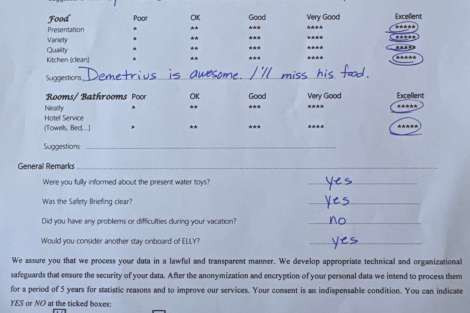 Review img # 112 of the yacht ELLY