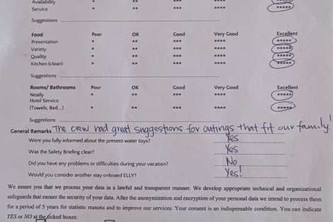 Review img # 103 of the yacht ELLY