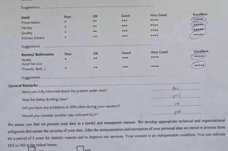 Review img # 89 of the yacht ELLY