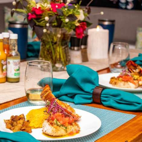 Food onboard First Tracks # 8