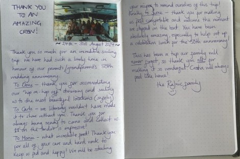 Review img # 12 of the yacht Gideon