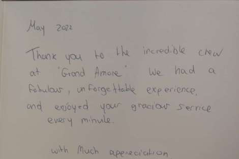 Review img # 18 of the yacht GRANDE AMORE