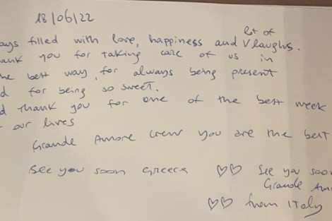 Review img # 20 of the yacht GRANDE AMORE