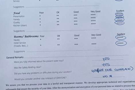 Review img # 15 of the yacht GRAYONE