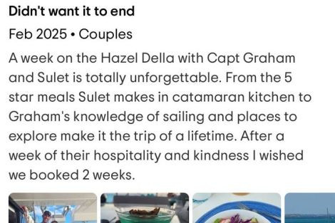 Review img # 24 of the yacht Hazel Della