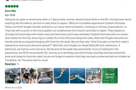Review img # 6 of the yacht Hazel Della