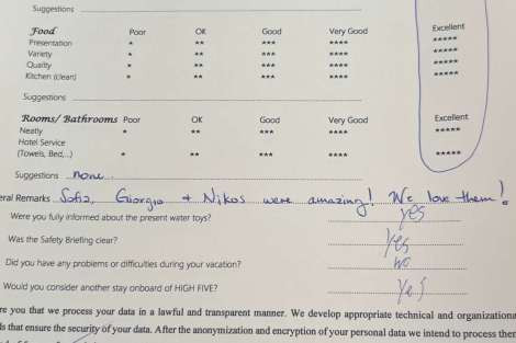 Review img # 49 of the yacht HIGH FIVE