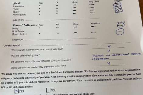 Review img # 43 of the yacht HIGH FIVE