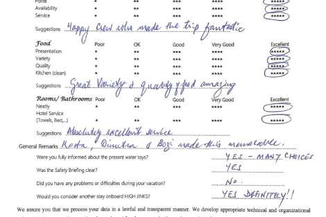 Review img # 58 of the yacht HIGHJINKS