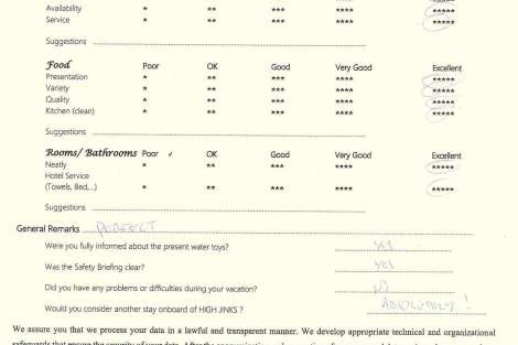 Review img # 44 of the yacht HIGHJINKS