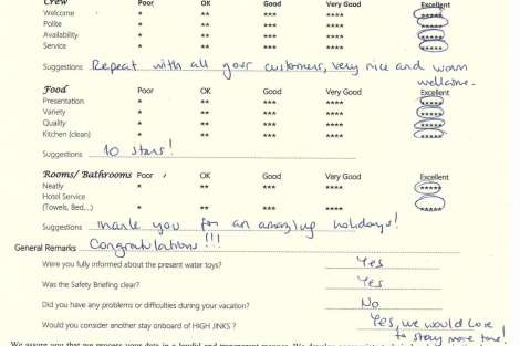 Review img # 32 of the yacht HIGHJINKS