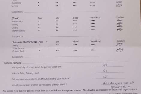 Review img # 22 of the yacht HIGHJINKS