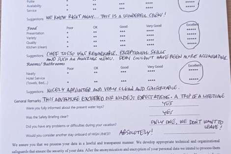 Review img # 4 of the yacht HIGHJINKS