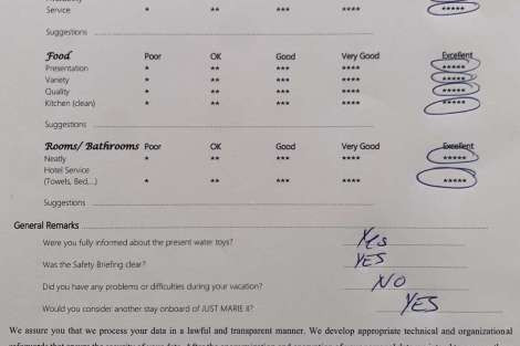 Review img # 17 of the yacht Just Marie 2