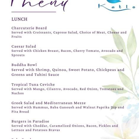 Food onboard KATLO # 2