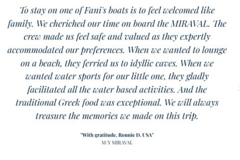 Review img # 2 of the yacht MIRAVAL