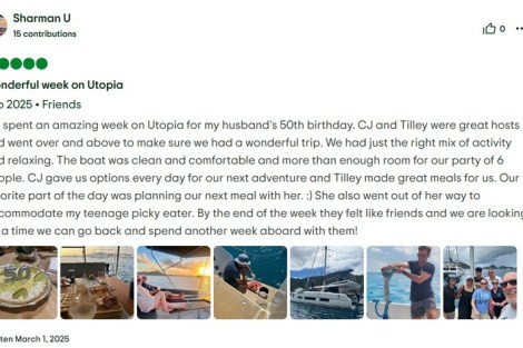 Review img # 6 of the yacht Morning Star