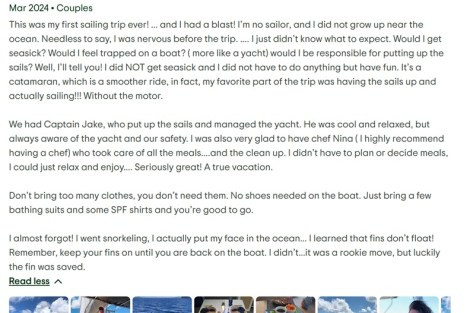 Review img # 21 of the yacht Morning Star