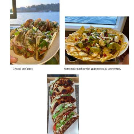 Food onboard Motek # 5