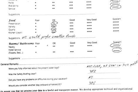 Review img # 100 of the yacht NAMASTE (SAMANA)