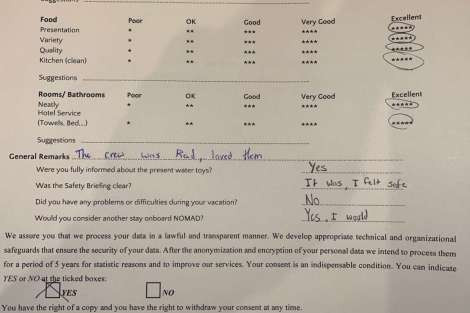 Review img # 13 of the yacht NOMAD