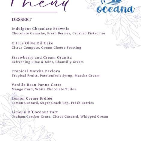 Food onboard OCEANA # 5